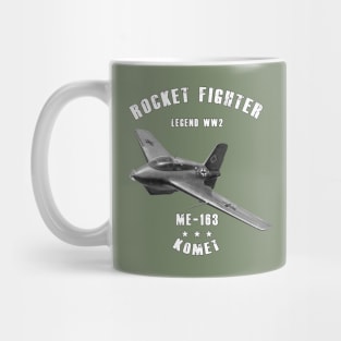 Messerschmitt Me 163 Komet Military Rocket Fighter Plane WW2 Mug